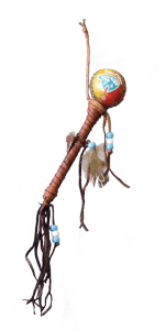 Mini Painted Rattle